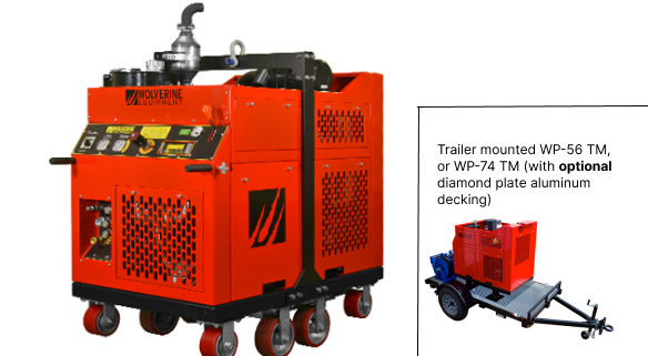 WP-74HD-Large Frame Diesel Hydraulic Power Packs